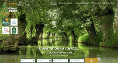 Desktop Screenshot of camping-laveniseverte.fr